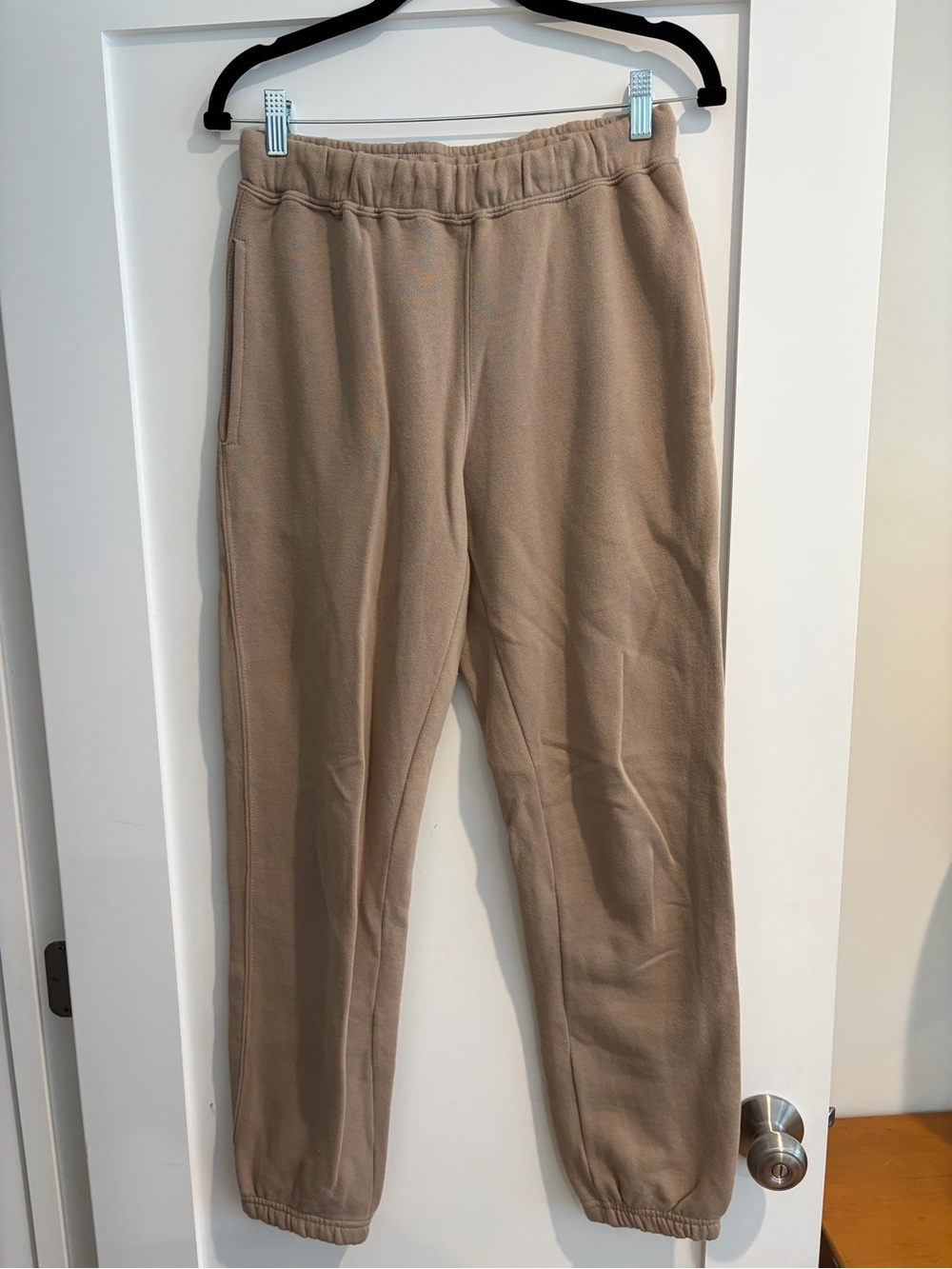Parachute Tan Fleece Joggers